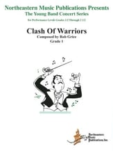 Clash of Warriors Concert Band sheet music cover